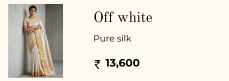 Mustard Gold saree option